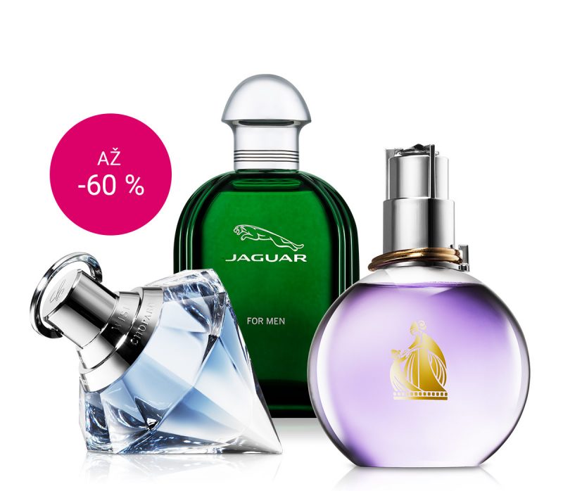 Zľava až 60 % na top parfémy