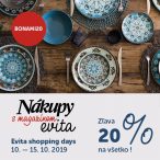 Evita shopping days s 20% zľavou
