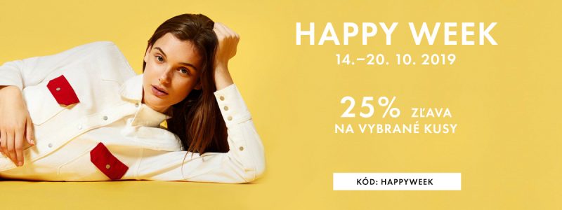 Happy Week - 25% zľavy na vybrané kusy na BIBLOO.sk