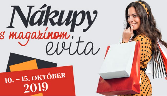 Nákupy s magazínom Evita 10. - 15. október 2019