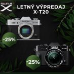 Fujifilm X-T20 vo výpredaji s úsporou až 25%