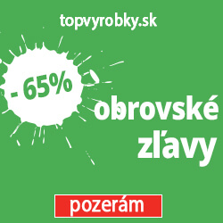 Na portáli TopVyrobky.sk nájdete tie najlepšie výrobky za bezkonkurenčné ceny!
