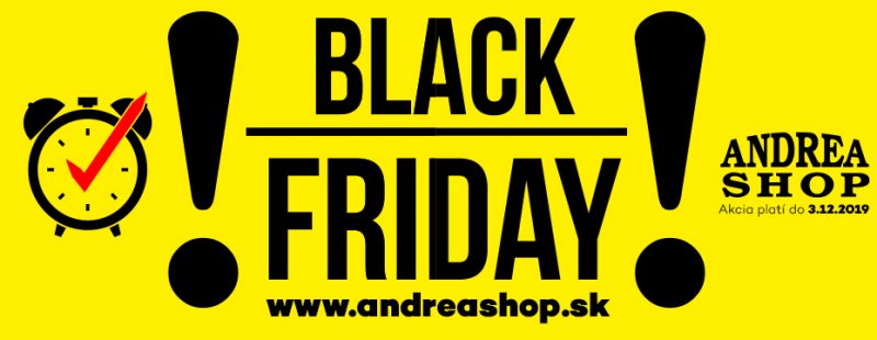 Andrea Shop Black Friday, každý deň nové zľavy