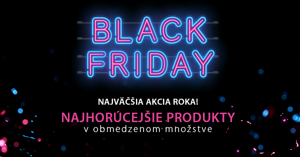 Black Friday s neodolateľnými mega zľavami na Elnino.sk