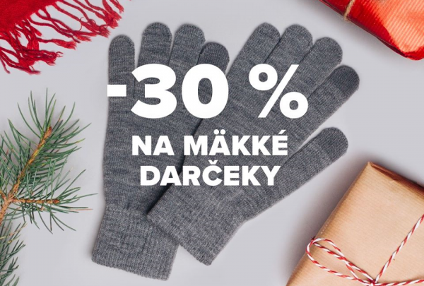 Len dnes 30 % zľava na mäkké darčeky na ZOOT.sk