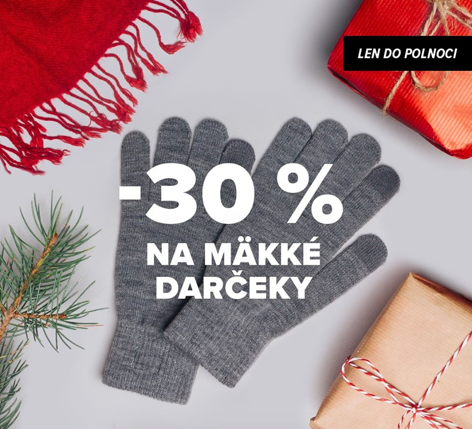 Len dnes 30 % zľava na mäkké darčeky na ZOOT.sk