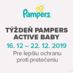 Plienky Pampers Active Baby so zľavou až do -30 % + darček od Dr.Max