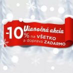 Vianočná zľava 10% na celý sortiment nábytku a bytových doplnkov na Temponábytok.sk