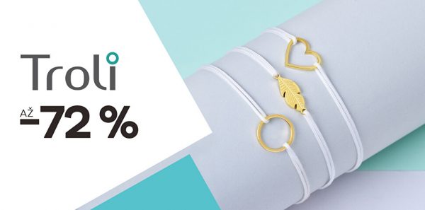 Šperky Troli v akcii až -72 % na Vivantis.sk