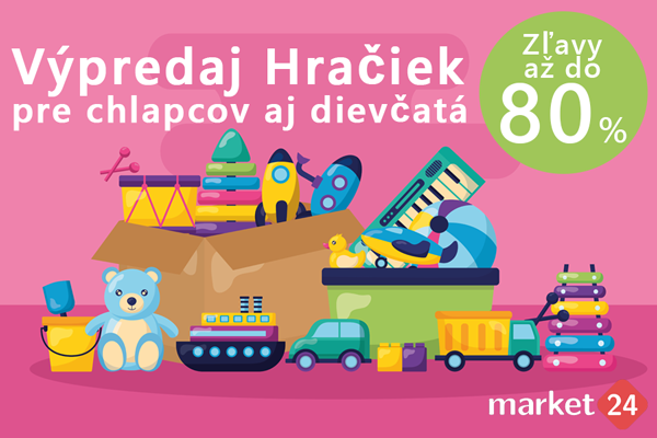 Super hračky pre chlapcov aj dievčatá so zľavami až do 80%