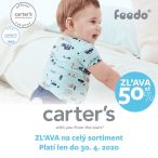 Detské oblečenie Carter’s, zľava až -50% na celý sortiment na feedo.sk