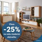 Vaša moderná obývačka - 25%