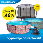 Výpredaje na Marimex.sk, bazény a trampolíny so zľavou až -46%