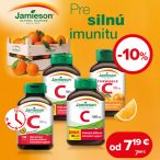 Jamieson vitamín C pre silnú imunitu v Dr.Max teraz so zľavou -10%