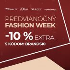 Predvianočný fashion week s extra zľavou -10 % na Vivantis