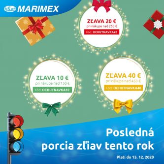 Vianočná porcia zliav na Marimex.sk