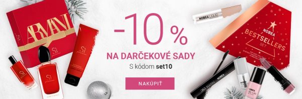 Zľava 10% na darčekové sady na NOTINO.sk