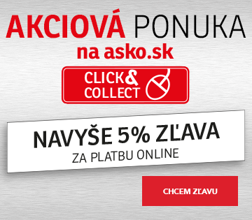 Asko-nábytok Click & Collect – Klikni a vyzdvihni navyše s 5% zľavou za platbu online