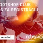 FOOTSHOP CLUB - 7€ zľava za registráciu