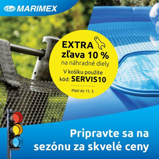 Náhradné diely s extra zľavou 10 % na MARIMEX.sk
