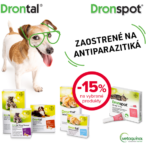 Antiparazitiká Drontal a Dronspot -15% na Dr.Max