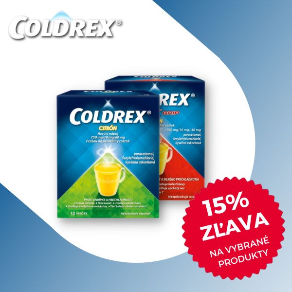 Coldrex so zľavou 15% na Dr.Max