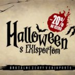 Halloween s EXIsportom -20% na všetko