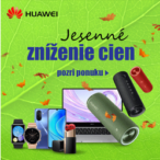 Jesenné zníženie cien Huawei na TPD.sk