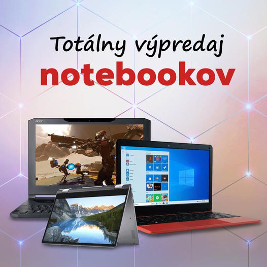 Veľký výpredaj notebookov na TPD.sk