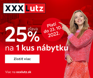 XXXLutz Zľava 25 % na nábytok