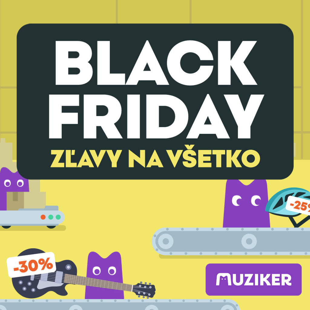 Muziker Black Friday – najočakávanejšie zľavy v roku