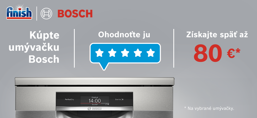 Bosch Cashback až 80€